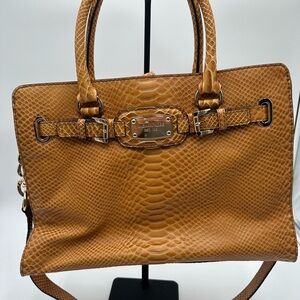 Michael Kors Mustard Leather Handbag